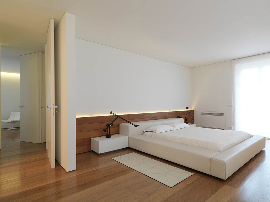 Спальня в стиле минимализм
